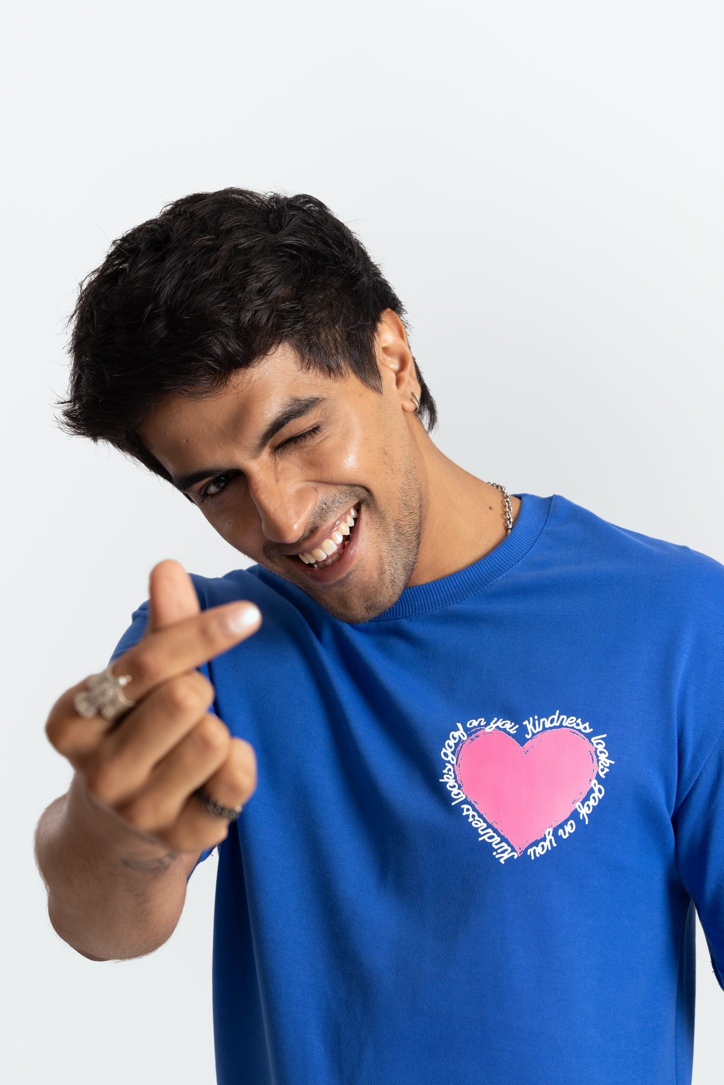 Bioterry - CA Blue - All Hearts Tee