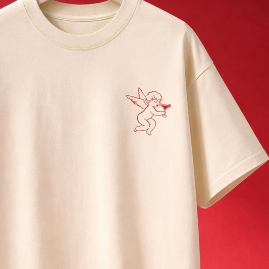 Bioterry - Ecru - The Cupid Tee