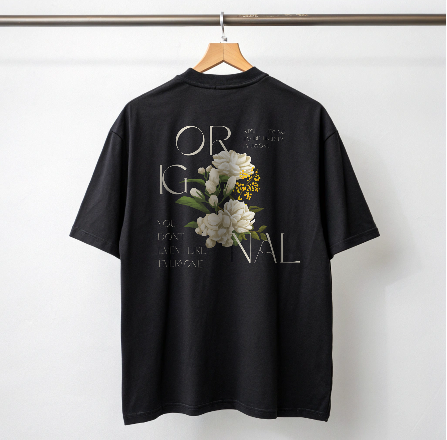 Creating Adam's the original tee black