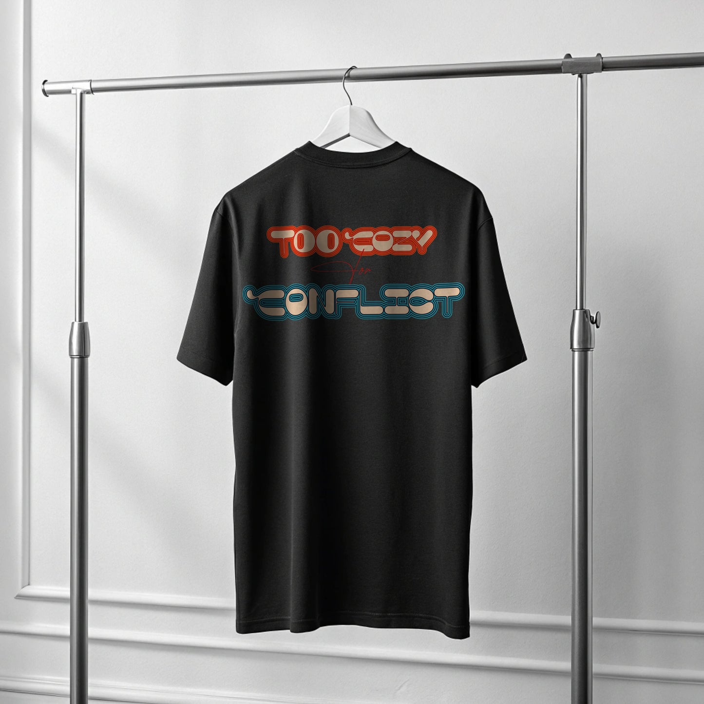 Creating Adam the chill tee - black - back
