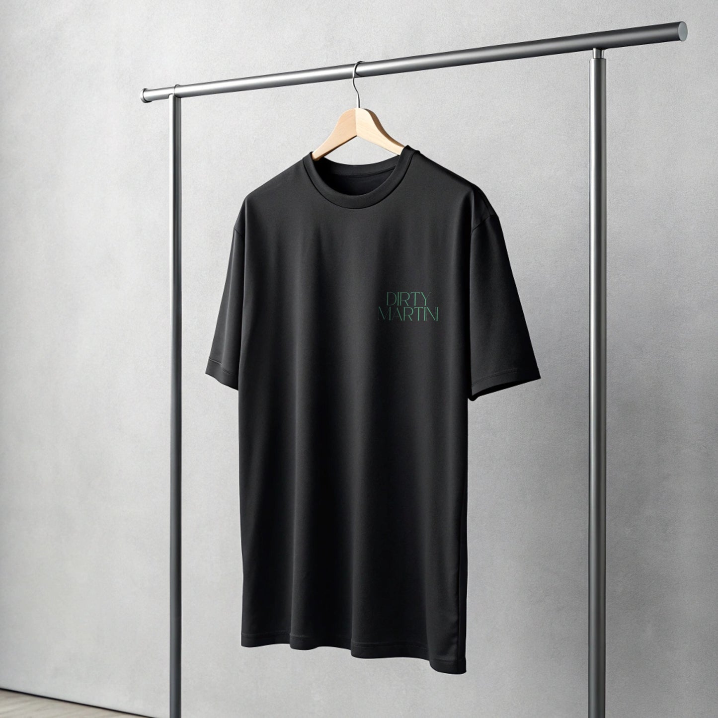 Creating Adam's the Martini tee - front