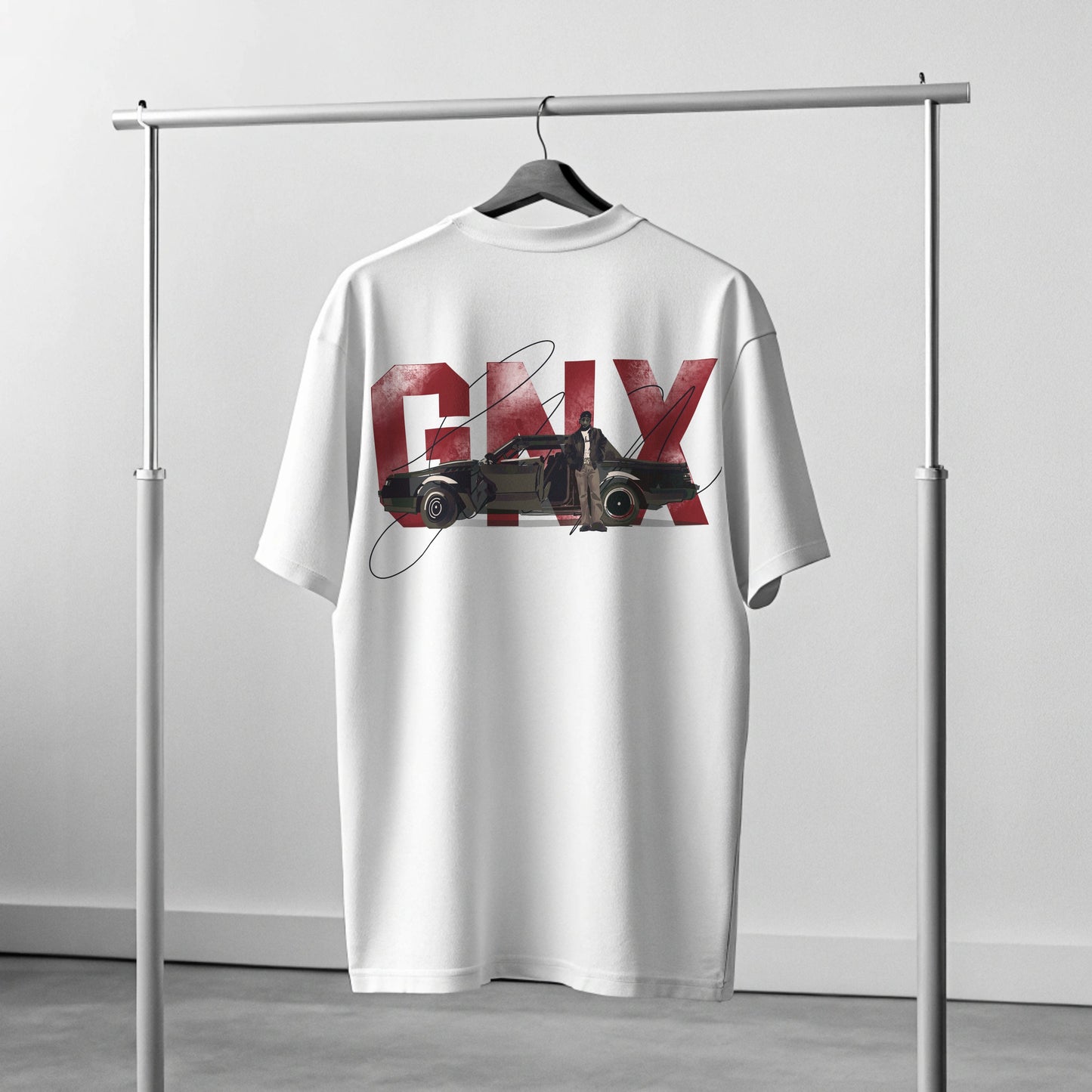 Creating Adam's the GNX tee - GOAT talk collection