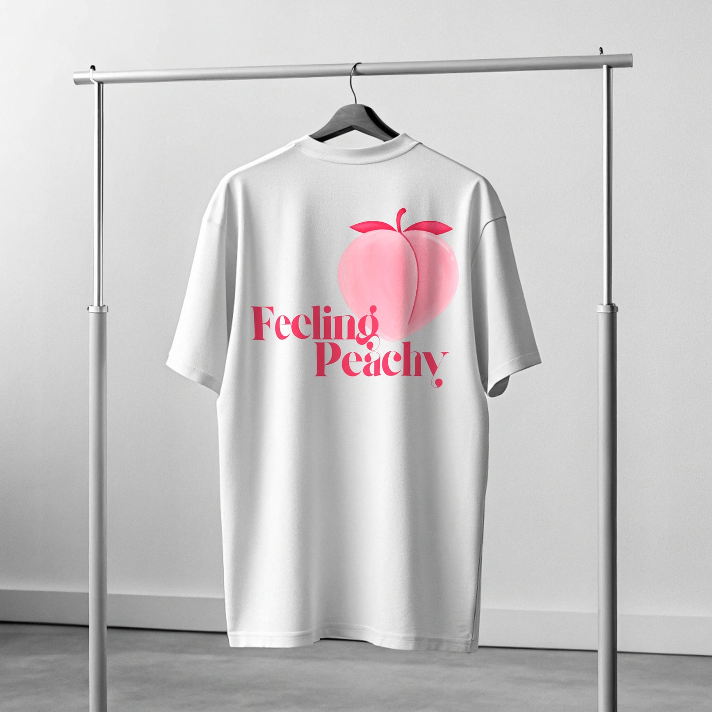 Creating Adam's the Peach tee - back