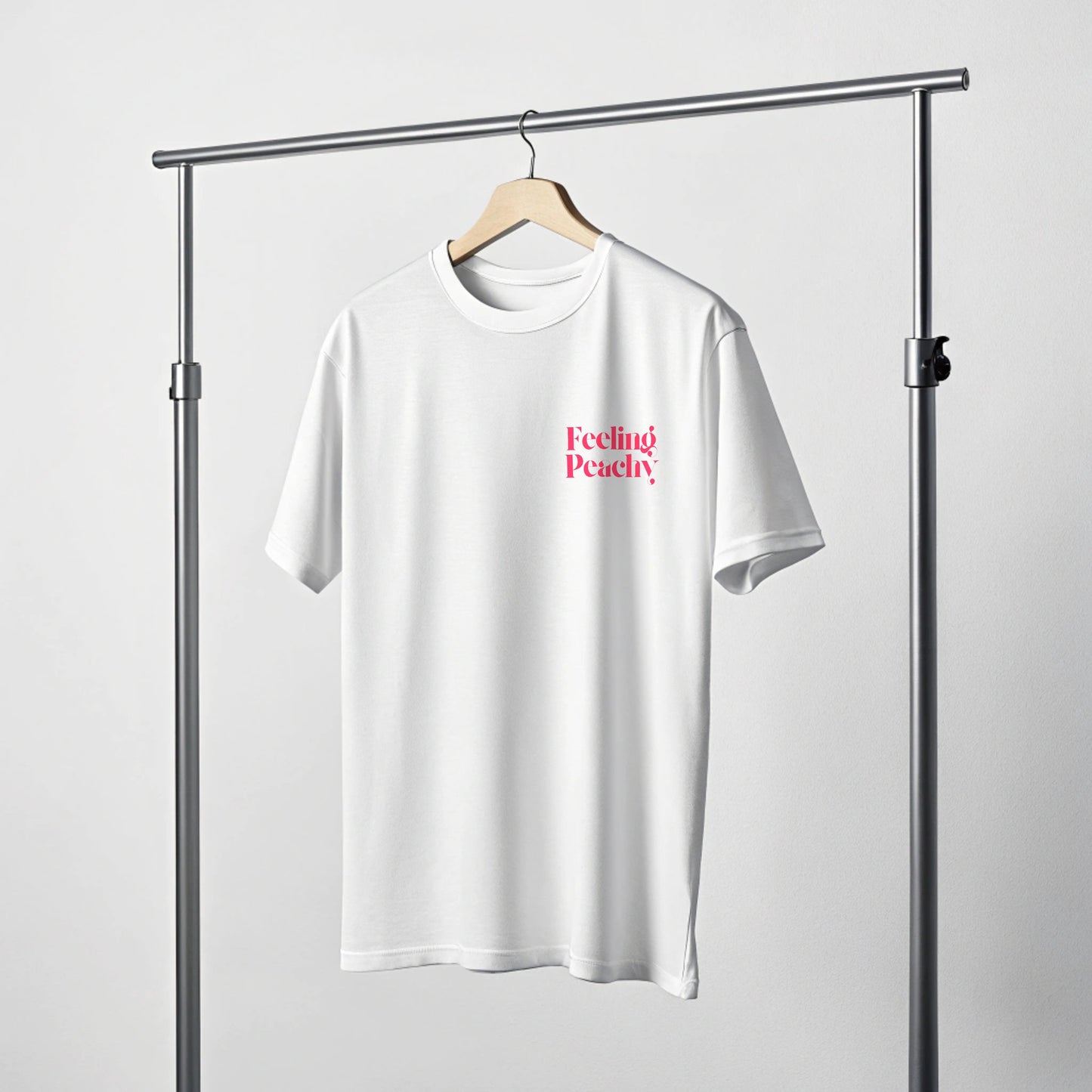 Creating Adam's the Peach tee - front