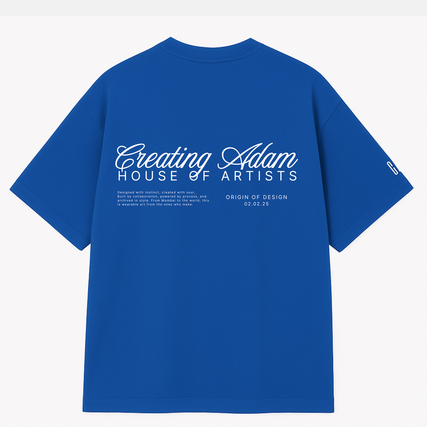 Bioterry - House Of Artists Tee - CA Blue