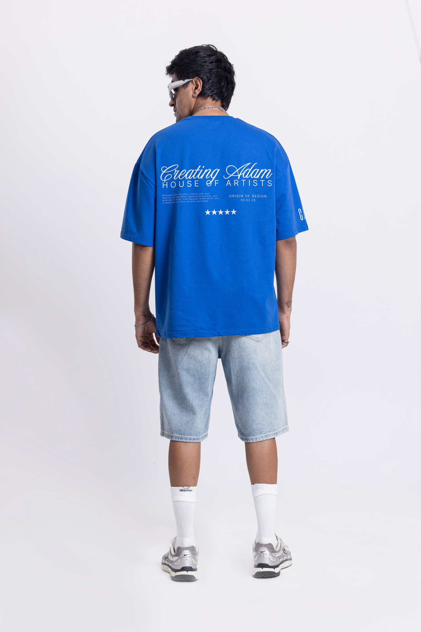 Bioterry - House Of Artists Tee - CA Blue