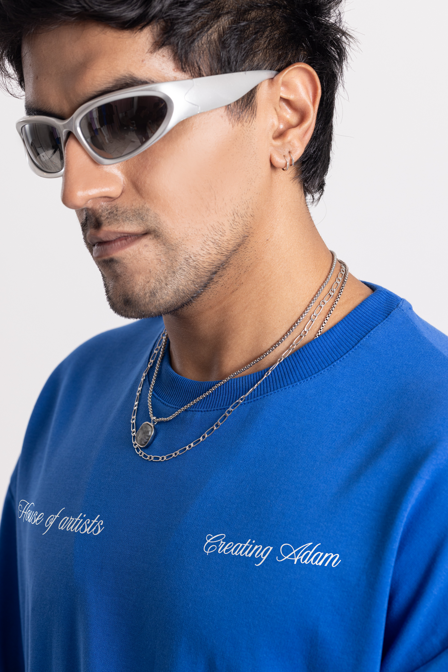 Bioterry - House Of Artists Tee - CA Blue