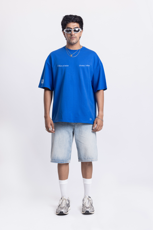 Bioterry - House Of Artists Tee - CA Blue