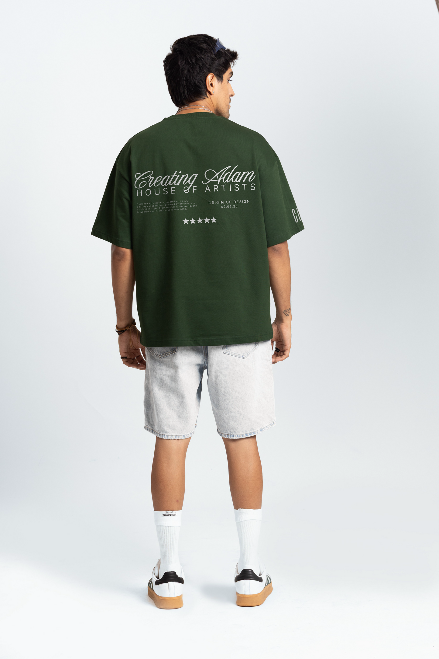 Bioterry - House Of Artists Tee - Forest
