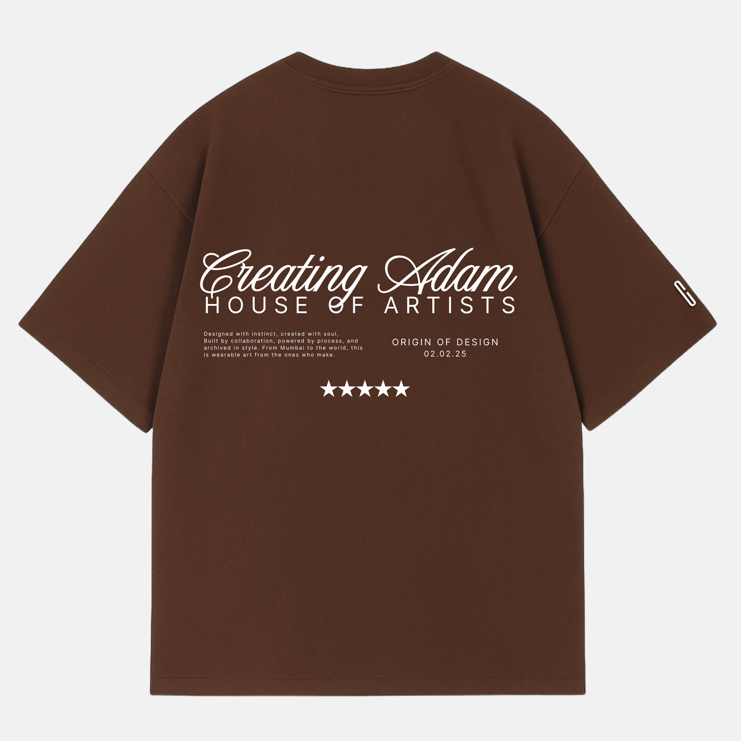Bioterry - House Of Artists Tee - Mocha