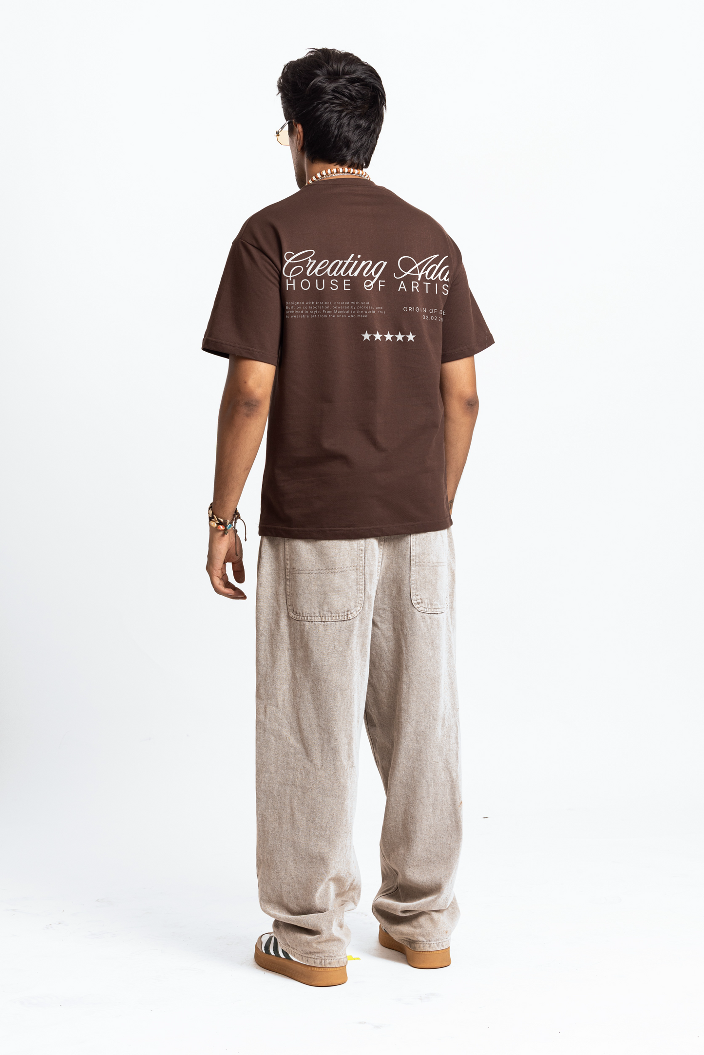 Bioterry - House Of Artists Tee - Mocha