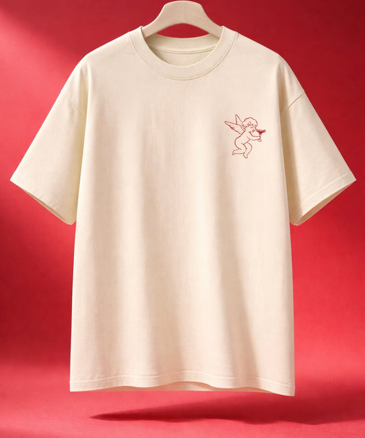 Bioterry - Ecru - The Cupid Tee
