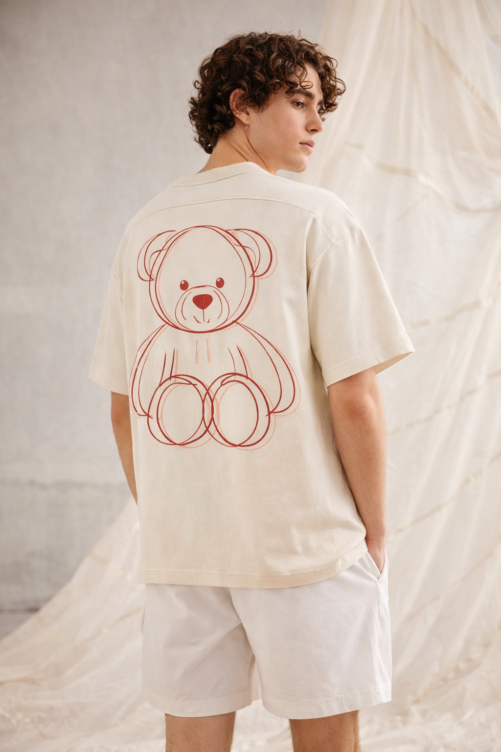 Bioterry - Ecru - High On Love Tee