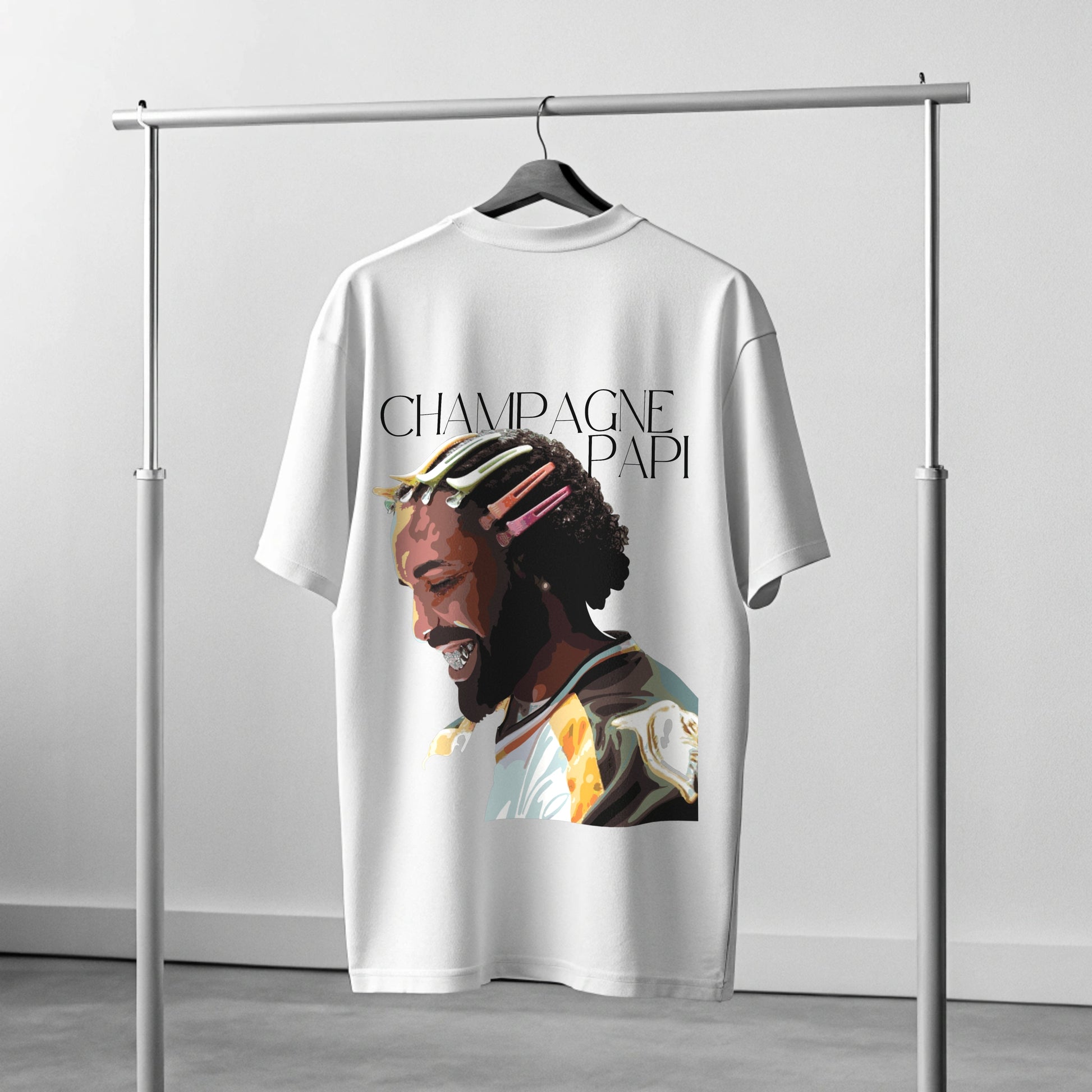 Creating Adam's the Papi tee - GOAT talk collection back
