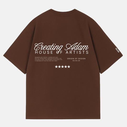 Bioterry - House Of Artists Tee - Mocha