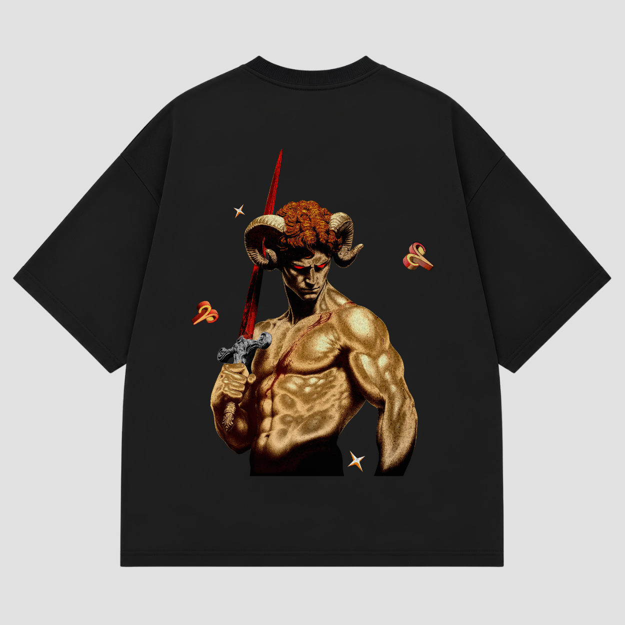 The Aries Tee — Back design