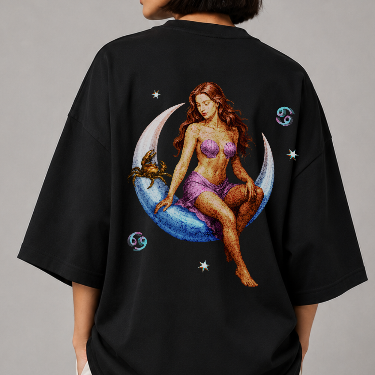 The Cancer Tee — Front close-up