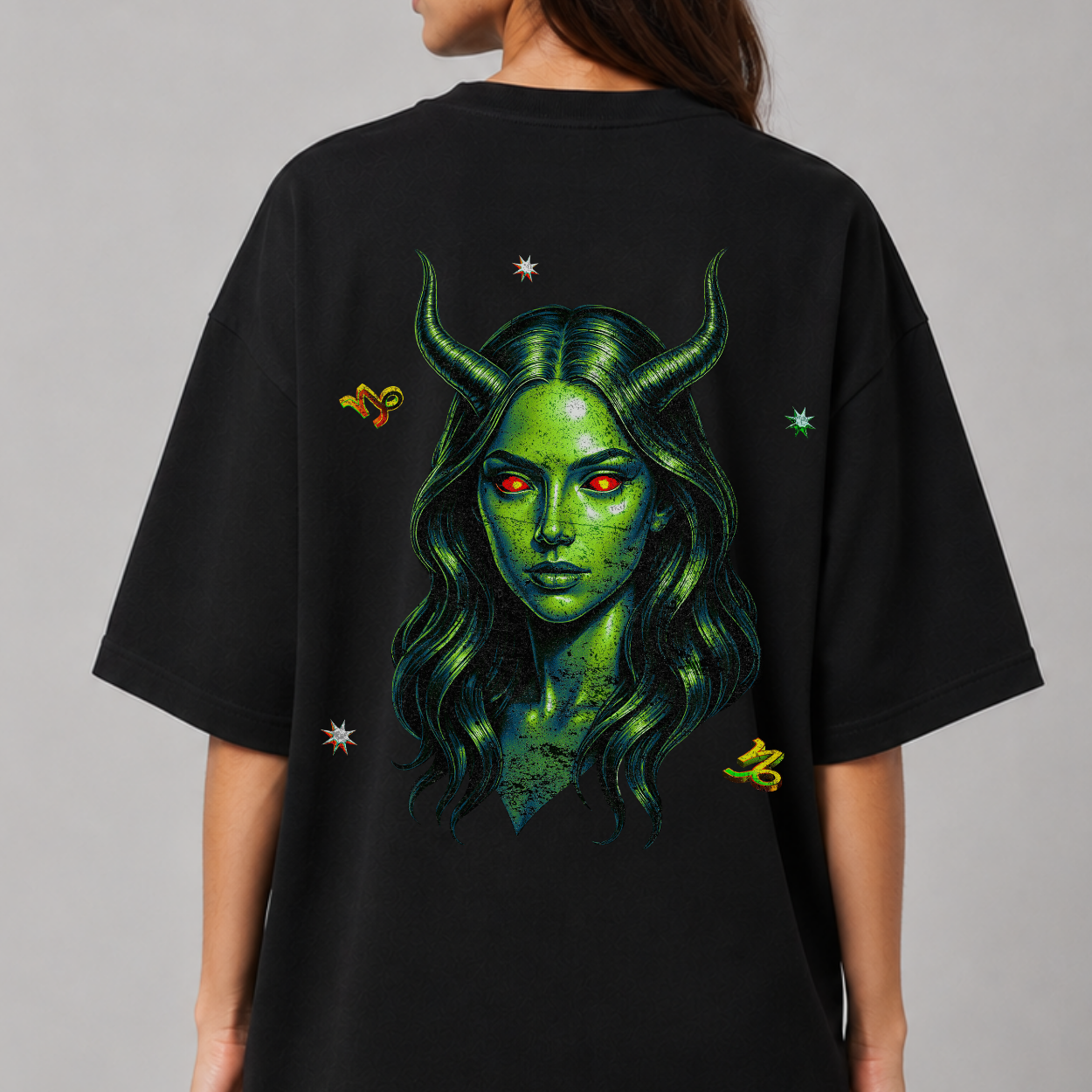 The Capricorn Tee — Back close-up