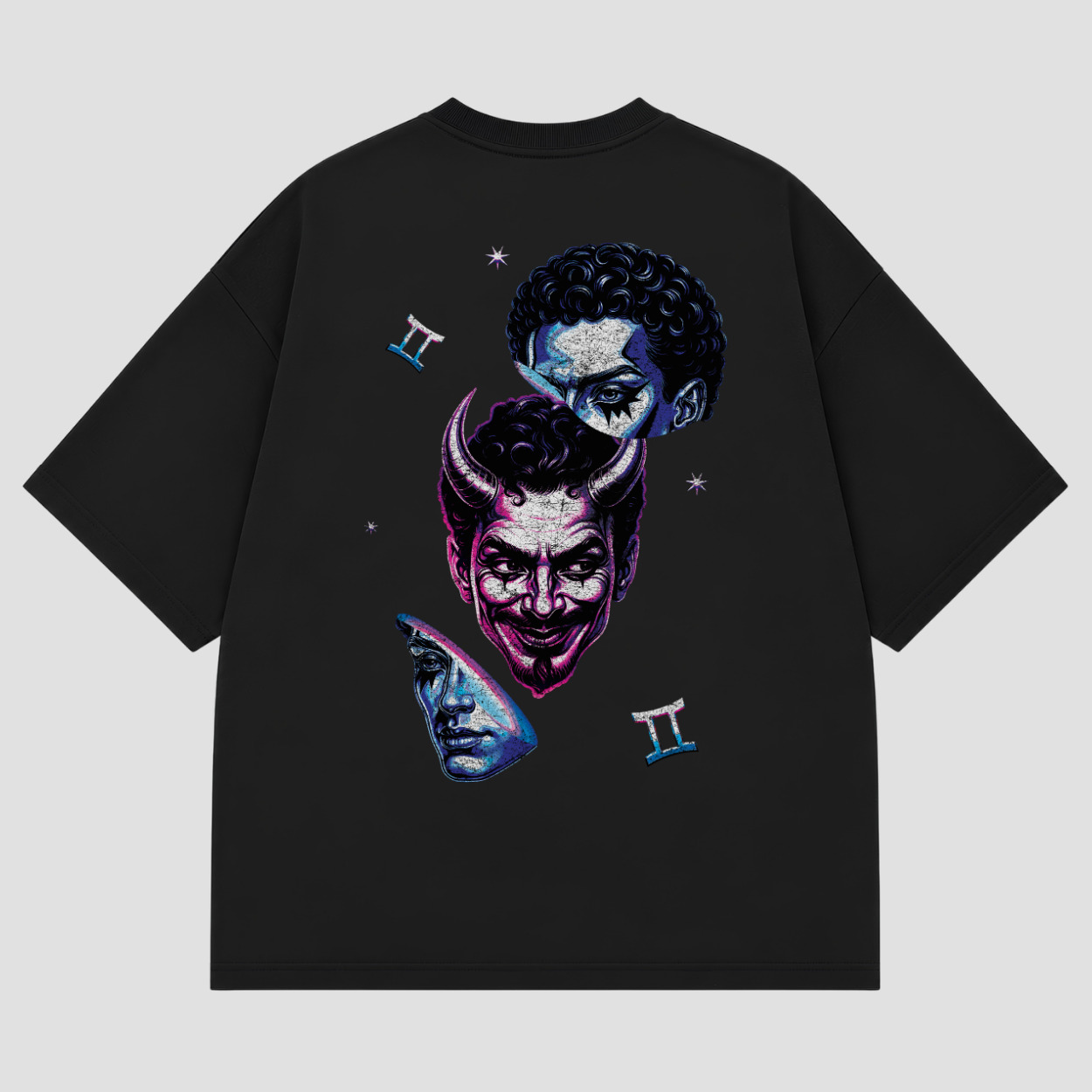 The Gemini Tee — Back design