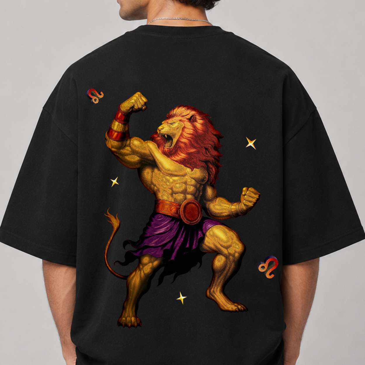 The Leo Tee — Back close-up
