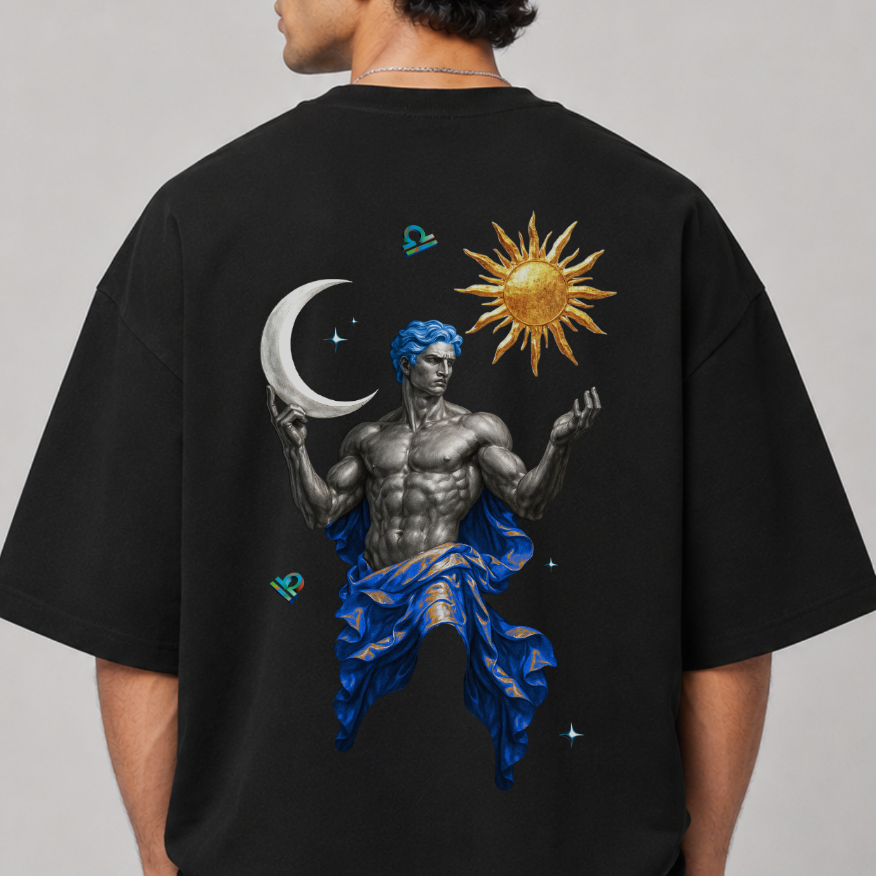The Libra Tee — Back close-up