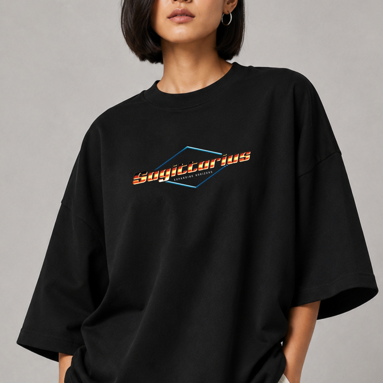The Sagittarius Tee — Back close-up