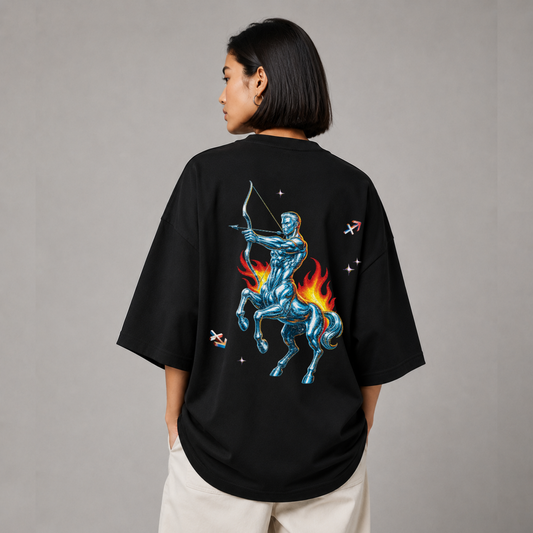 The Sagittarius Tee — Front on model