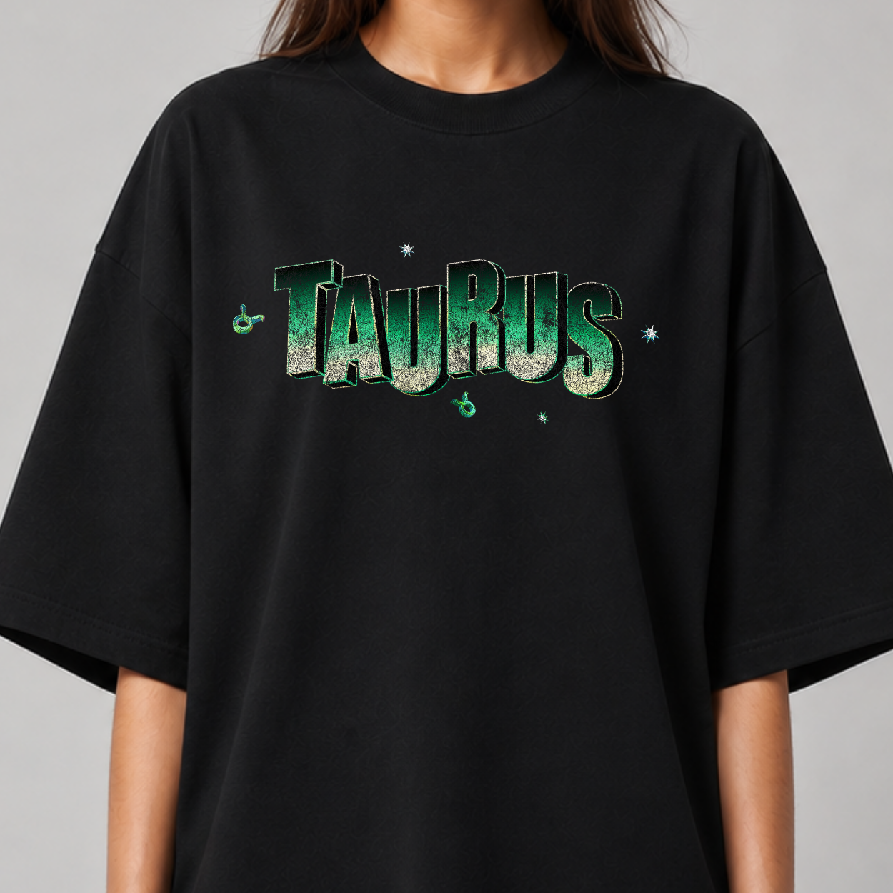 The Taurus Tee — Back close-up